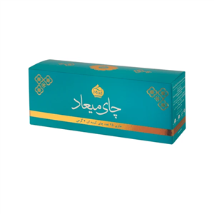 میعاد چای کیسه ای ساده 25ع