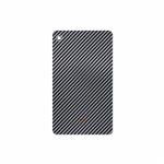 MAHOOT Glossy-Silver-Fiber Cover Sticker for Lenovo Tab M7 2019