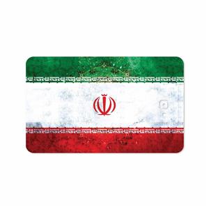 برچسب پوششی ماهوت مدل Iran Flag 1 مناسب برای تبلت سامسونگ Galaxy Tab A 10.1 2016 T585 MAHOOT Cover Sticker for Samsung 