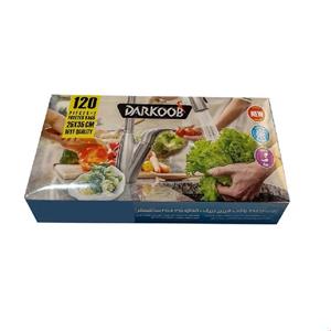 کیسه فریزر دارکوب مدل دسته دار بسته 100 عددی