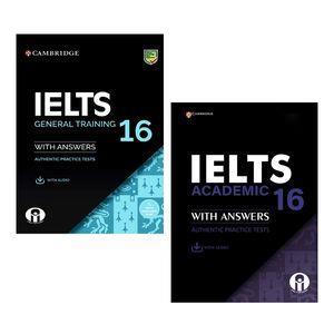 کتاب Cambridge English IELTS 16 اثر جمعی از نویسندگان انتشارات الوندپویان دو جلدی