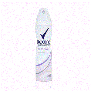 اسپری ضد تعریق زنانه رکسونا مدل Sensitive حجم 200 میلی لیتر Rexona Sensitive Spray 200ml For Women