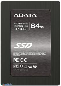 حافظه SSD ای دیتا مدل پریمیر پرو SP600 ظرفیت 64 گیگابایت ADATA SSD SP600 - 64GB