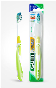 مسواک جی یو ام مدل Activital با برس متوسط G.U.M Activital Medium Toothbrush