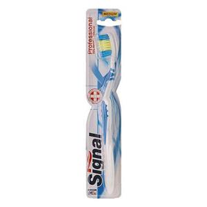 مسواک سیگنال مدل Professional با برس متوسط Signal Professional Medium Toothbrush