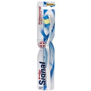 مسواک سیگنال مدل Professional با برس متوسط Signal Professional Medium Toothbrush