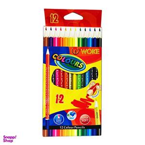 مداد رنگی 12 رنگ ووک کد 67