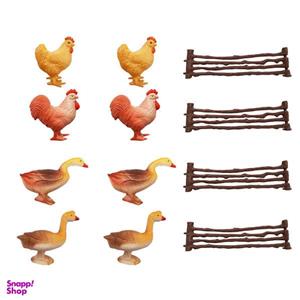فیگور نیکی تویز مدل پرندگان مجموعه 12 عددی