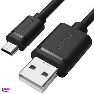 کابل تبدیل USB به Micro-USB یونیتک مدل Y-C435 طول 3 متر