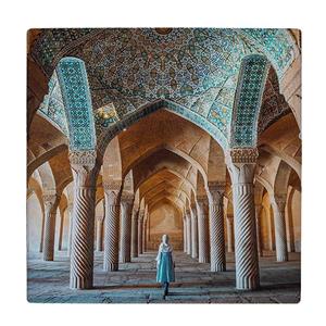 کاشی کارنیلا طرح مسجد ایرانی کد wkk3550