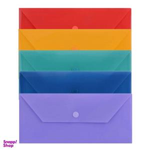 پوشه دکمه دار پاپکو مدل 104M بسته 5 عددی