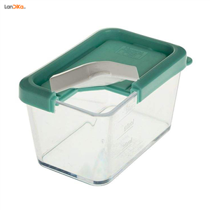ظرف نگهدارنده دردار هوم کت مدل Elora 01 بسته 4 عددی Homeket Container Dish With Cap Pack Of 