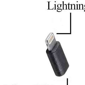 مبدل microUSB به لایتنینگ ریمکس مدل RA-USB1