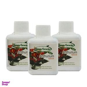 کود مایع آنتوریوم گرین گروت مدل 11 حجم 90 میلی لیتر بسته 3 عددی