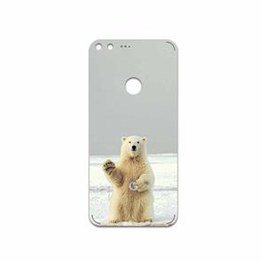 برچسب پوششی ماهوت مدل Polar bear مناسب برای گوشی موبایل گوگل Pixel XL