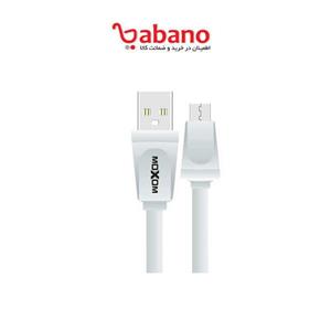 کابل تبدیل USB به microusb موکسوم مدل MX-CB10 طول 1 متر