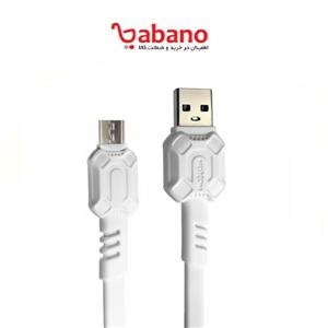 کابل تبدیل USB به microusb موکسوم مدل  MX-CB26 طول 1.2 متر