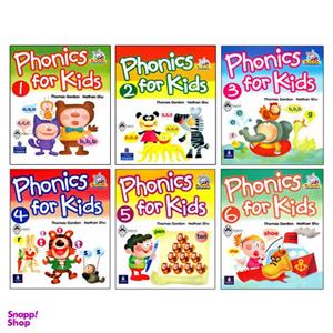کتاب Phonics For Kids اثر Thomas Gordon And Nathan Shu انتشارات اشتیاق نور شش جلدی