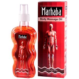 روغن ماساژ مرحبا مدل 175ml Marhaba Hot Body Massage Oil 175ML