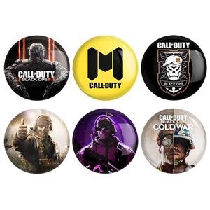 پیکسل خندالو طرح Call Of Duty کد 129A مجموعه 6 عددی