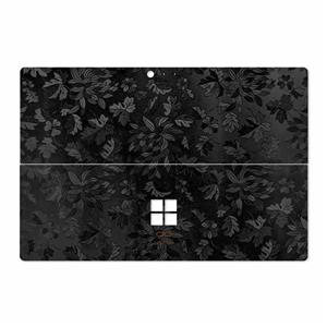 برچسب پوششی ماهوت مدل Black-Wildflower مناسب برای تبلت مایکروسافت Surface Pro 4 2015