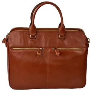 کیف اداری چرم طبیعی کهن چرم مدل L90-1 Kohan Charm L90-1 Leather Briefcase