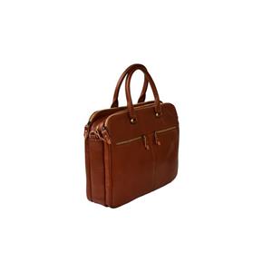 کیف اداری چرم طبیعی کهن چرم مدل L90-1 Kohan Charm L90-1 Leather Briefcase