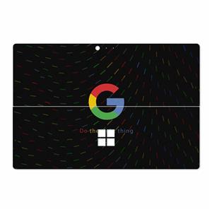 برچسب پوششی ماهوت مدل Google-Logo مناسب برای تبلت مایکروسافت Surface Pro 4 2015