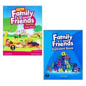 کتاب Family And Friends Starter اثر Naomi Simmons انتشارات الوندپویان دو جلدی
