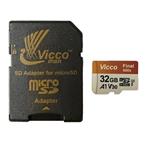 کارت حافظه microSDHC ویکومن مدل 600X کلاس 10 استاندارد UHS-I A1 سرعت 90MBps ظرفیت 32 گیگابایت به همراه آداپتور SD 