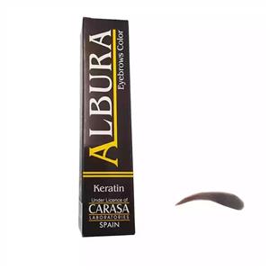 رنگ ابرو آلبورا مدل carasa شماره 4 حجم 15 میلی لیتر رنگ قهوه ای متوسط