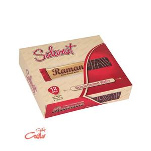 ویفر روکش دار سلامت با طعم کاکائو - 360 گرم بسته 12 عددی