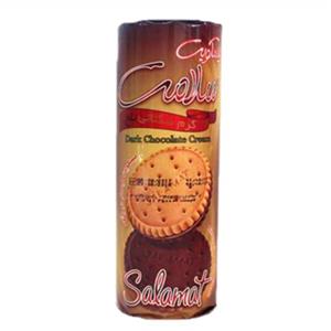 بیسکویت کرم شکلاتی تلخ سلامت - 400 گرم