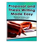 کتاب Proposal And Thesis Writing Made Easy اثر Mohammad Golshan, PH.D انتشارات نخبگان فردا