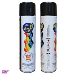 اسپری رنگ مشکی براق گل پخش کد SUB حجم 300 میلی لیتر بسته 2 عددی