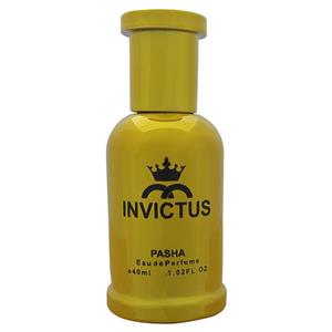 عطر جیبی مردانه پاشا مدل Invictus حجم 40 میلی لیتر 