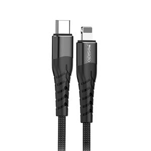 کابل USB C به لایتنینگ یسیدو مدل CA 48 طول 1.2 متر 
