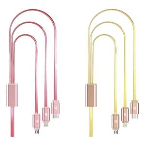 کابل تبدیل USB به microUSB و لایتنینگ هوکو مدل UPL12 طول 1 متر