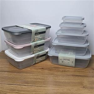 ظرف نگهدارنده هوبی لایف مدل Trend مجموعه 5 عددی