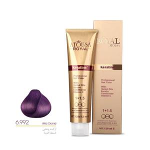 رنگ مو آتوسا رویال شماره 6.992 حجم 120 میلی لیتر رنگ ارکیده وحشی
