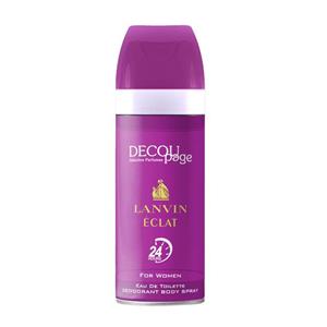 اسپری بدن زنانه دکوپاژ مدل Eclat Lanvin حجم 150 میلی لیتر