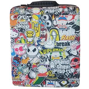 کیف حمل پلی استیشن 4 اسلیم و پرو طرح بچگانه کد 27