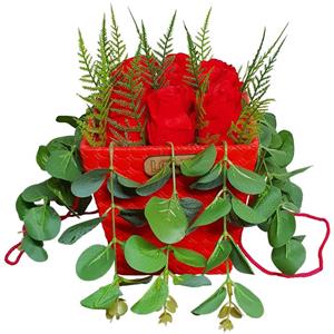باکس گل مصنوعی مدل رز