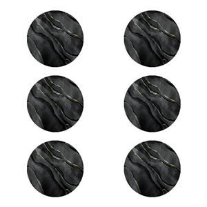 زیر لیوانی طرح مرمر کد 8393 بسته 6 عددی