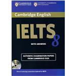 کتاب IELTS Cambridge 8 اثر اثرجمعی ازنویسندگان انتشارات کمبریدج