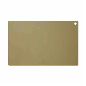 برچسب پوششی ماهوت مدل Matte-Gold مناسب برای تبلت سونی Xperia Z2 Tablet LTE 2014 MAHOOT Cover Sticker for Sony 