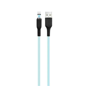 کابل تبدیل مغناطیسی USB به MicroUSB دنمن مدل D18V طول 1 متر