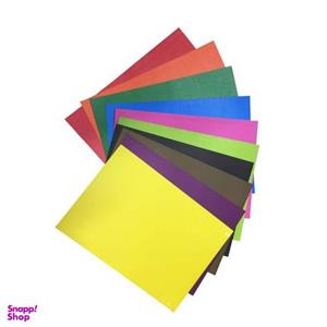 مقوا رنگی کد 10 سایز 21x30 سانتی متر بسته 10 عددی