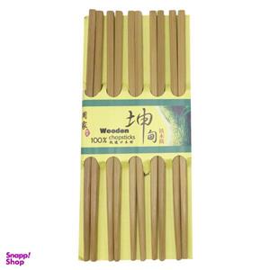 چوب غذا خوری مدل چاپستیک کد 627 بسته 10 عددی -