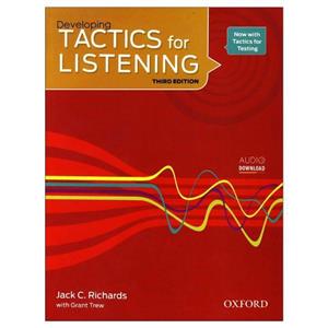 کتاب Developing Tactics For Listening اثر Jack C.Richards and Grant Trew نشر ابداع